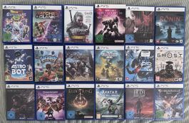 PS5 Spiele Sammlung
