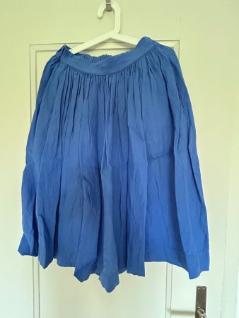 Leinenrock kornblau Gr. S/M von not PERFECT LINEN, fair!