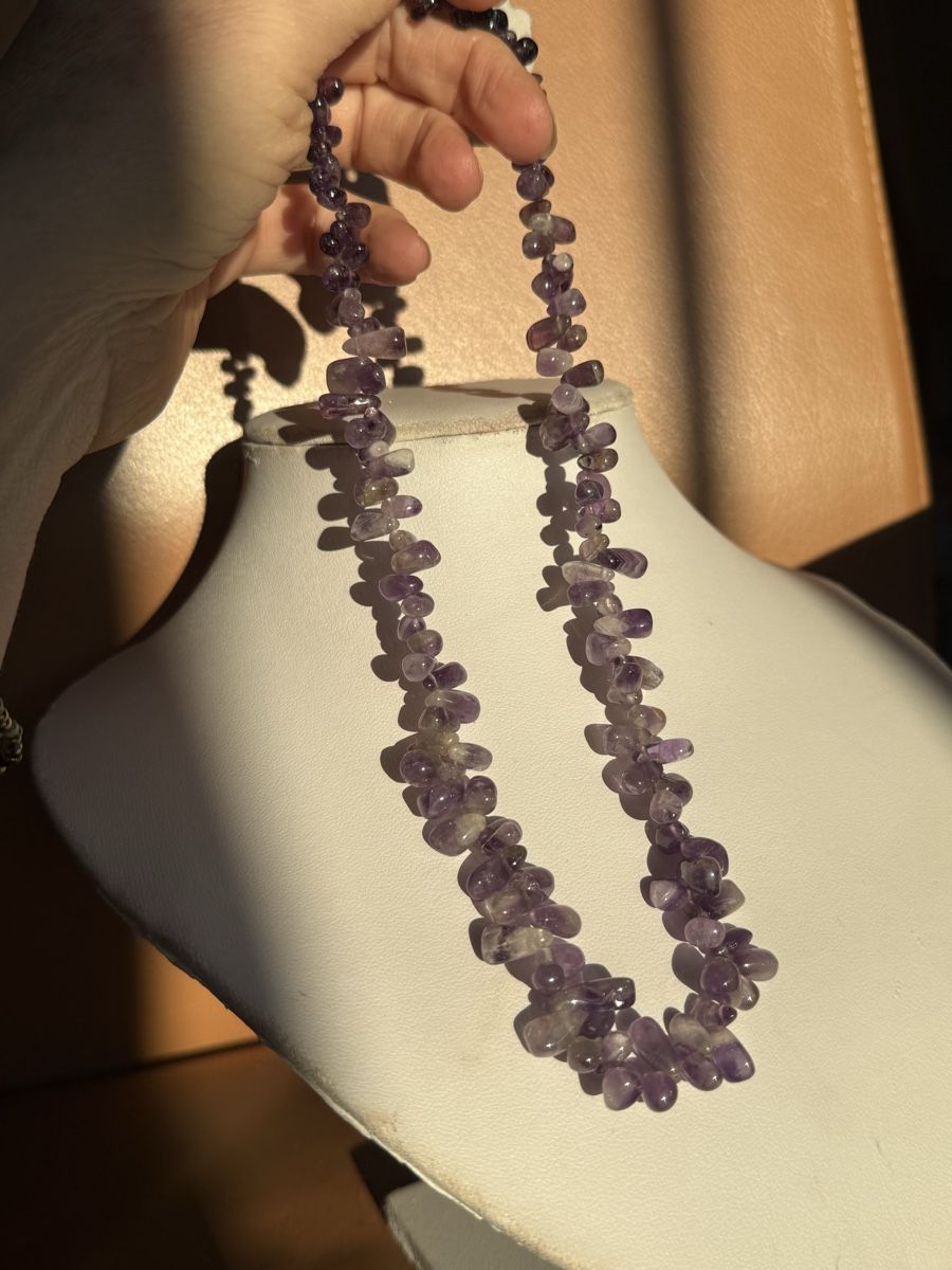 Catenine: Amethyst Stein Kette NEU – Nuovo e nell'imballaggio originale da Basel venduto da Chili007 6