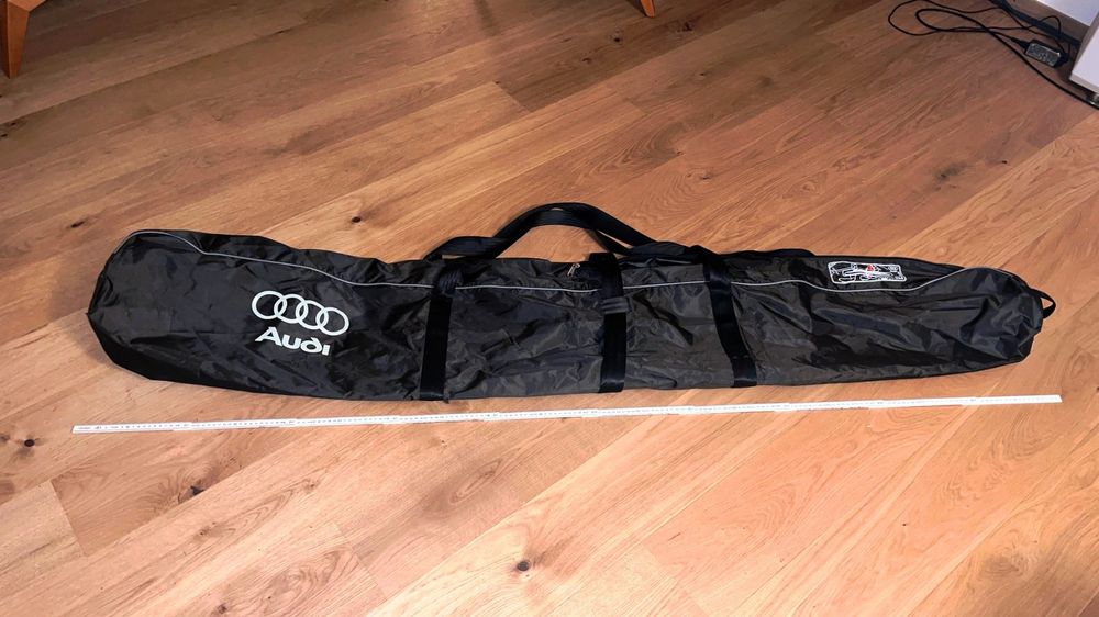 Sac à Skis HEAD Double – Pour 2 Paires, Fermeture éclair Centrale, Sangles De Compression, Transport Facile, Unisexe Adulte