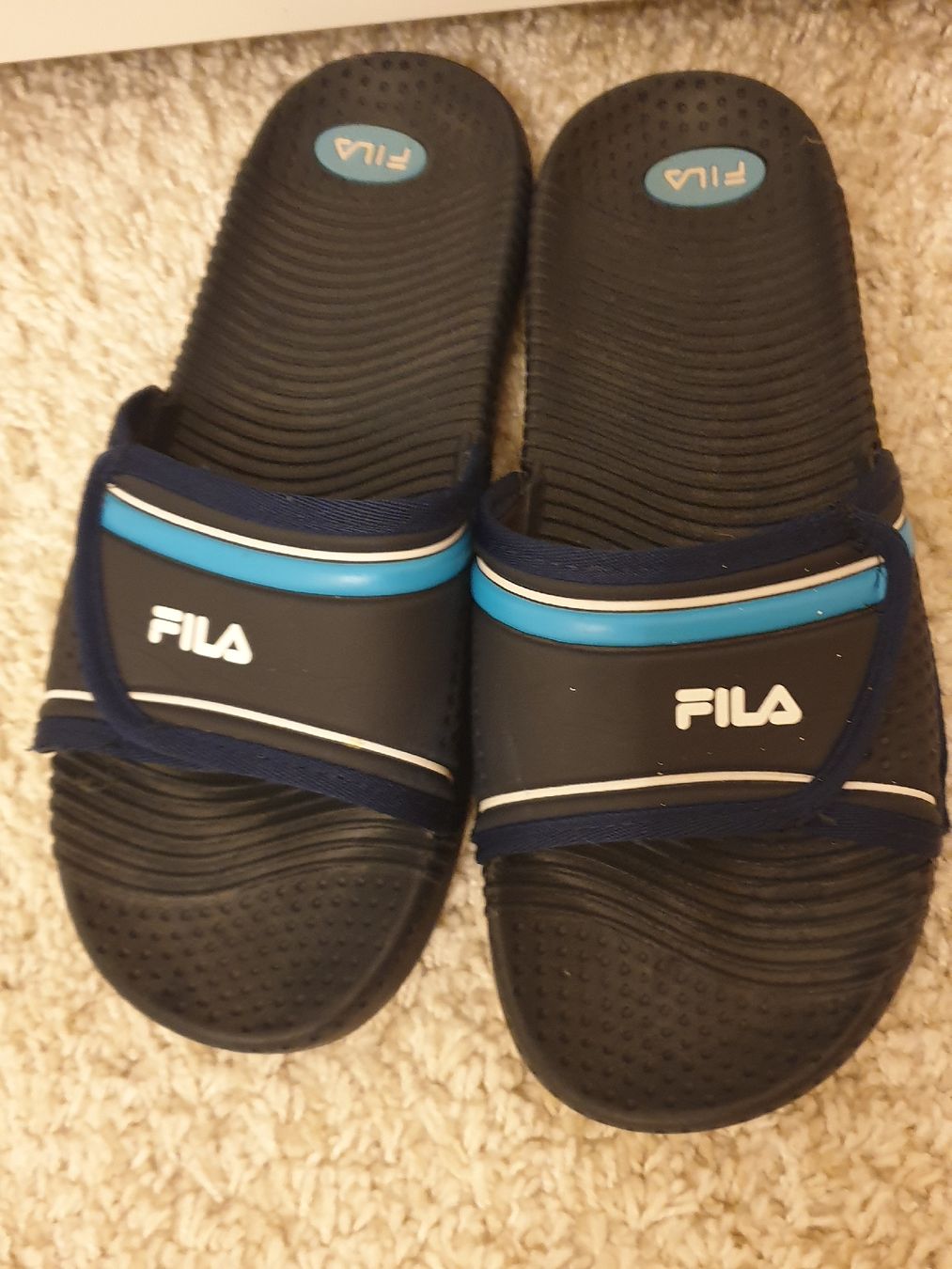 Fila Scarpe da uomo: Fila mules 37, navy – Usato da Neuchâtel venduto da Verenas12 1