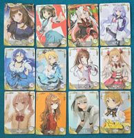 12 Cards RARE Holo Goddess Story CCG Anime/Waifu