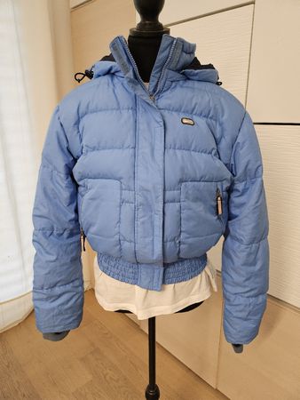 Doudoune chaude bleue femme hiver taille S / Nike ❄️🥶❄️