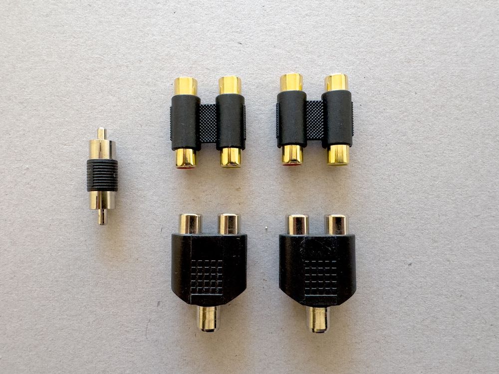 RCA / Cinch Audio Adapter (Gebraucht) in Zürich für CHF 6 – mit ...