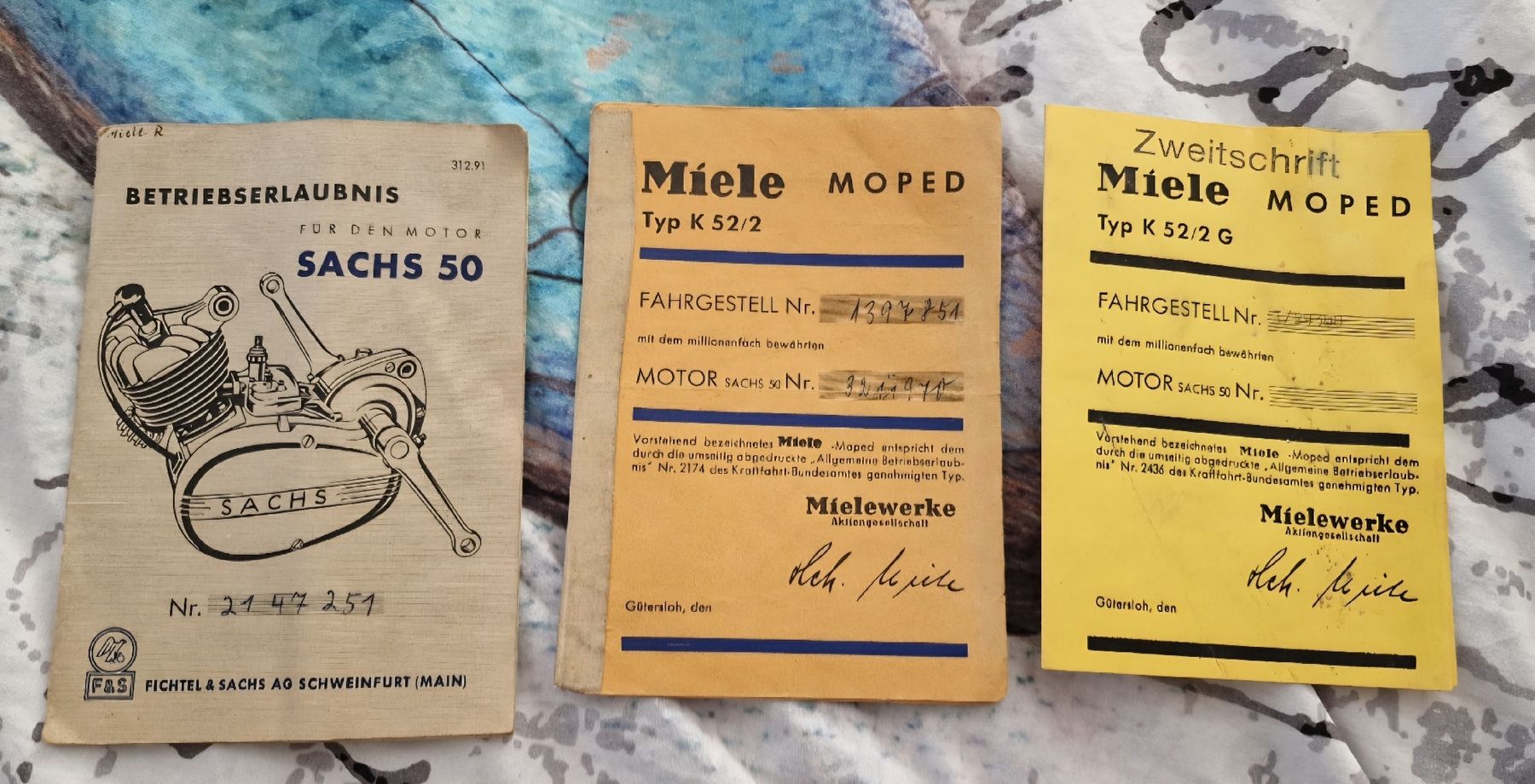 Sachs Altro: 3x Miele Sachs Motorräder 50ccm – Usato da Freienbach venduto da Haribo1980 3