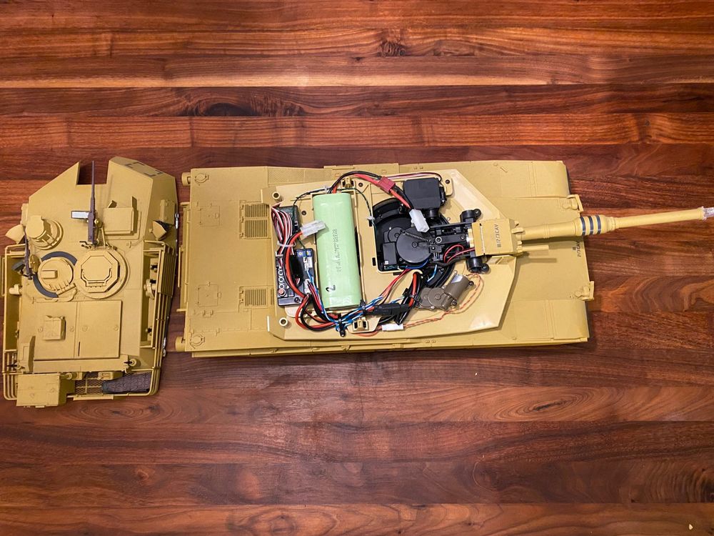 Système Trophy Pour Char M1A2 Abrams 1:16 RC - Compatible Heng Long / Tamiya, Neuf