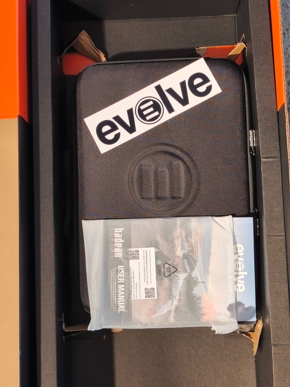 Skateboards: Evolve Hadean Bamboo All-Terrain Best elektrisches Longboard – Usato da Zürich venduto da Polar2016 2