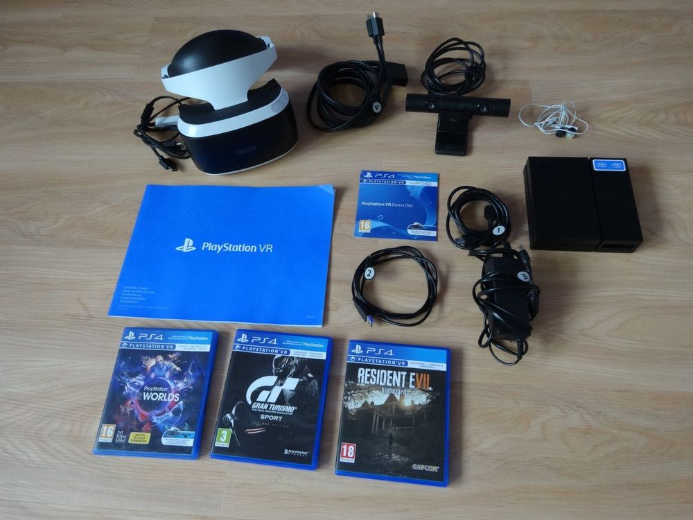 VR Brille Headset Cam für PS4 & 3 Spiele Kaufen auf Ricardo