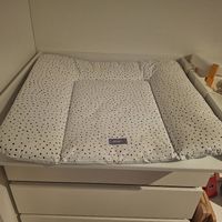 Wickelaufsatz für IKEA Malm inkl. BONKY Wickelunterlage 