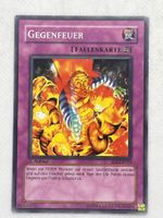 Yu-Gi-Oh! Karte: Gegenfeuer - Selten! - Top Zustand!