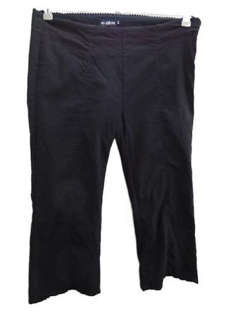 Gr. 40 Capri Hose stretchig schwarz s.Masse
