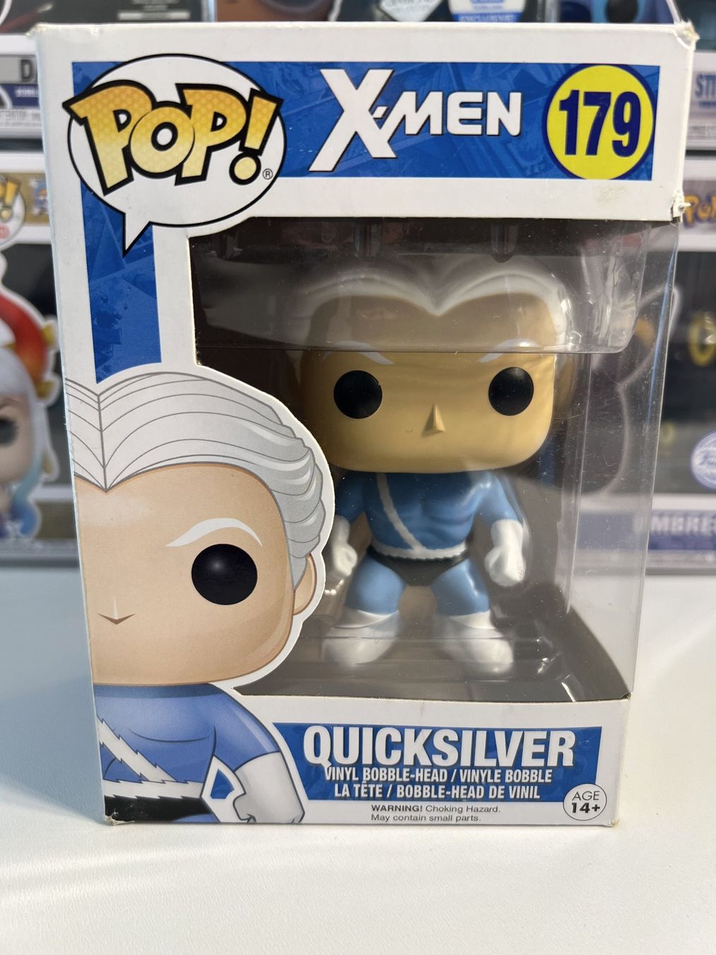 Funko Statuette: Funko POP! Marvel X-Men Quicksilver – Usato da Le Mouret venduto da perfectbijou