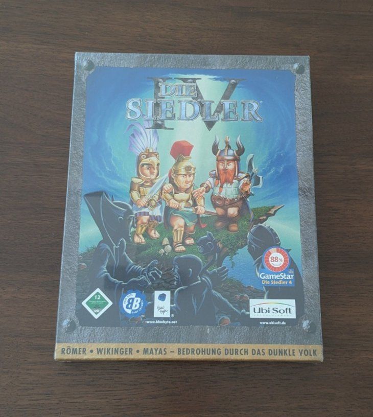 Giochi: Die Siedler IV - PC Box NEU SEALED – Nuovo e nell'imballaggio originale da Basel venduto da Rromanv