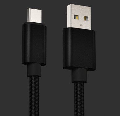 Ladegeräte: Câble USB-C 100cm Câble de Recharge ultra rapide 5A Noir/bla – Neu und originalverpackt aus Morges von DigiAC 1