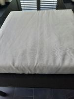 Loungemöbel Sitzkissen inkl. Bezug Creme 78x78x12 cm