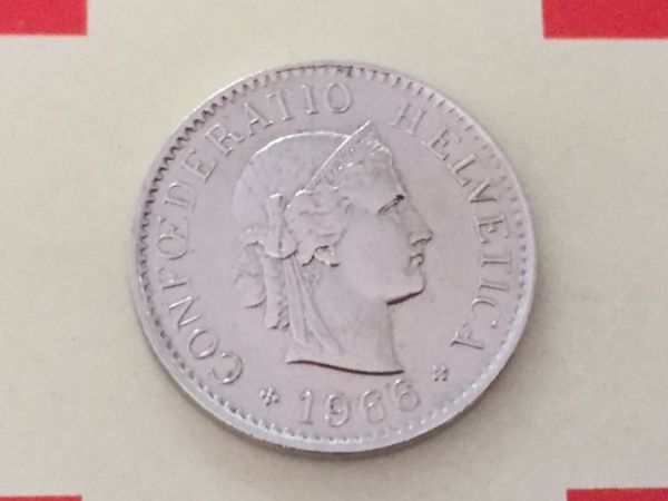 Tutti le monete: 5 Rappen 1966 -vz – Usato da Elsau venduto da herbybay