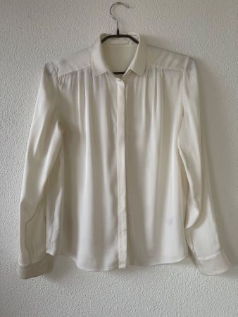HUGO BOSS M L (40 IT) /NP290 CHF Weiss Seide