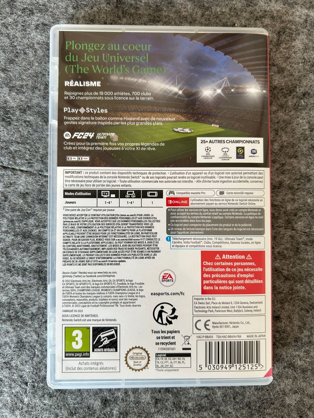 Giochi: Nintendo Switch FC24 – Nuovo (secondo la descrizione) da Collombey venduto da cubitus79 1