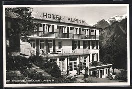 Braunwald, Hotel Alpina E. Stauber mit T