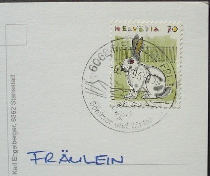 Cartoline postali: MELCHSEE FRUTT Gondelbahn - Skilift – Usato da Jona venduto da philajona 1