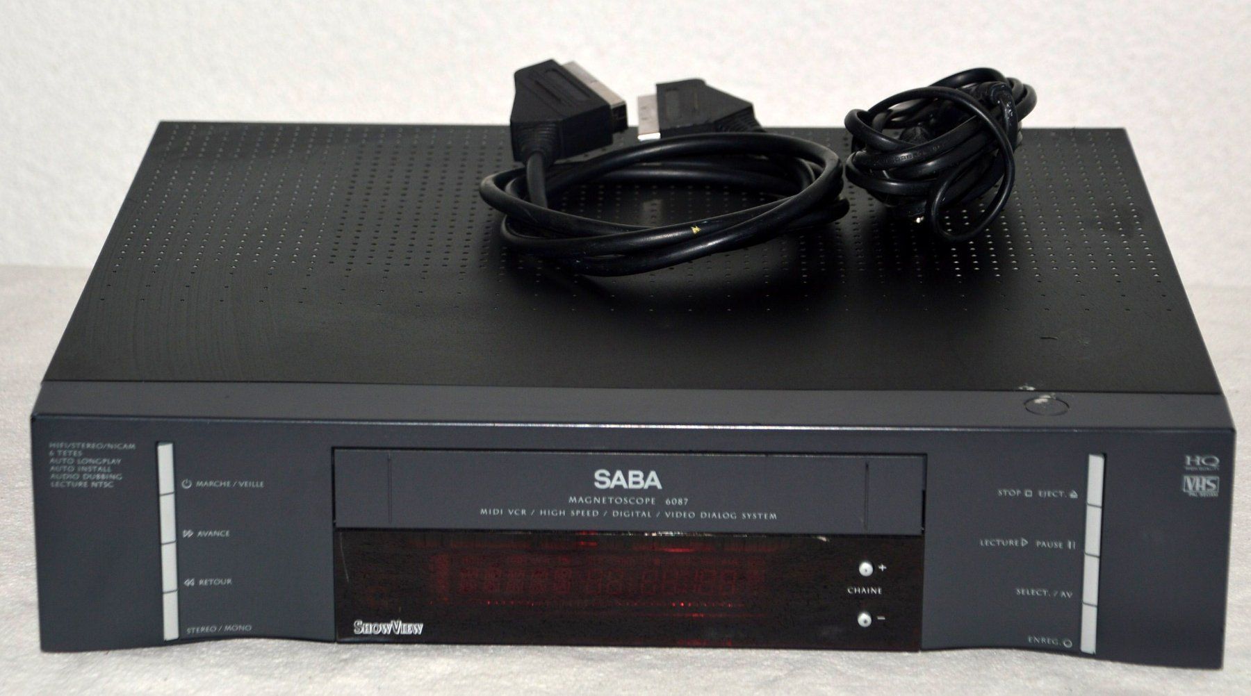 Registratori: Videorecorder / magnétoscope Saba VR6087 – Usato da Collonges venduto da arashee