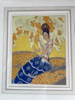 Jean Gabriel DOMERGUE. Lithographie pochoir