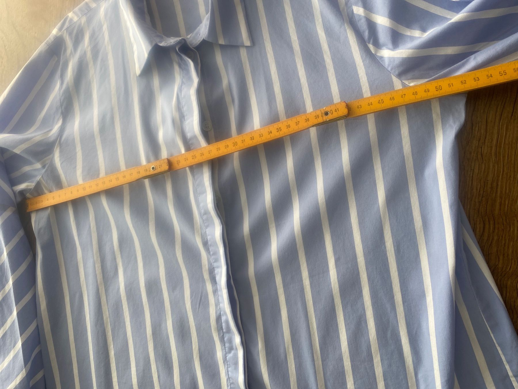 Blusen: BETY MITSCH BLUSE/HEMD GR.40/M gestreift hellblau/weiss – Gebraucht aus Frauenfeld von Boldi46 7