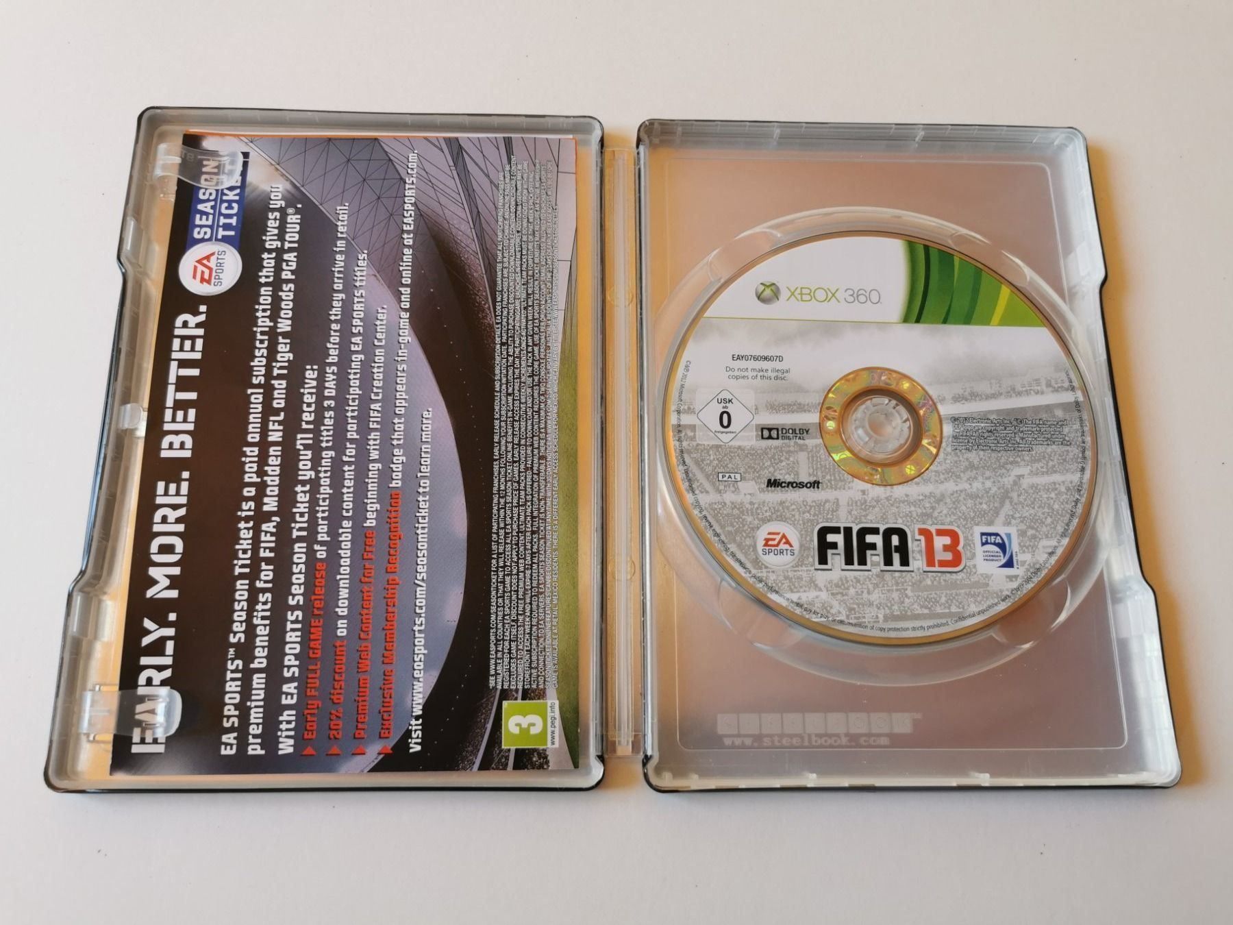 Microsoft Giochi: XBOX 360 - FIFA 13 – Usato da Lenzburg venduto da eyworld 1