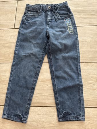 Mädchen Jeanshosen, Grösse 110/116, Disney Stich