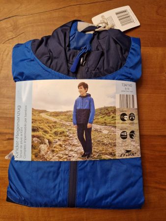!!! NEU !!! Regenanzug / Regenjacke & Regenhose 134 / 140
