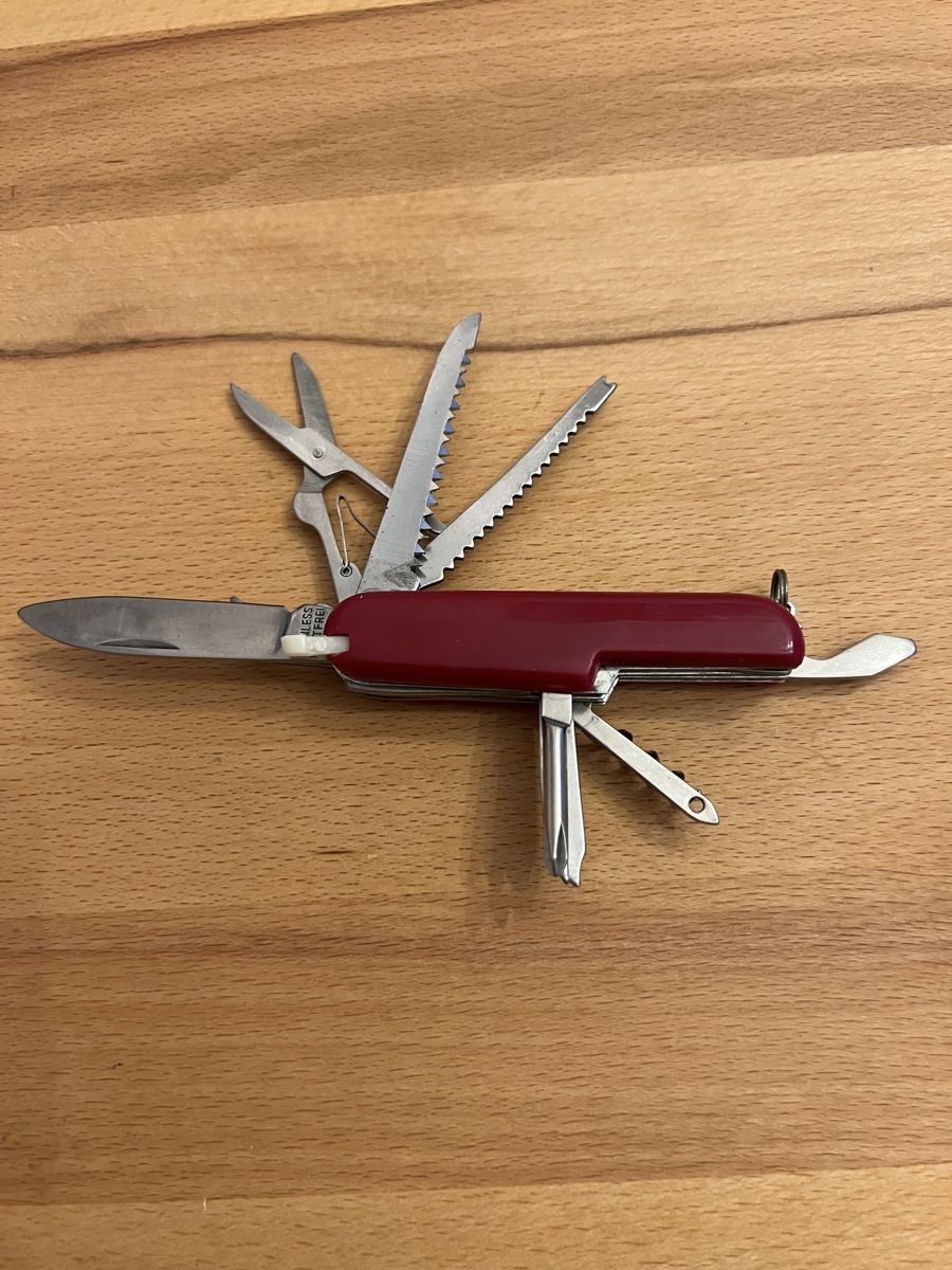 Coltelli tascabile: Sackmesser, gebraucht, Top Zustand, Rot 47 – Usato da Oftringen venduto da Nashorn_rn2c 6