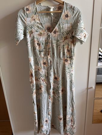 Kleid H&M Gr. 36 helles Mintgrün