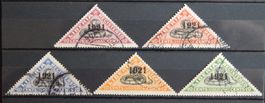 Liberia Kat. 222-226 gest. 1921 Kat. 35 Euro