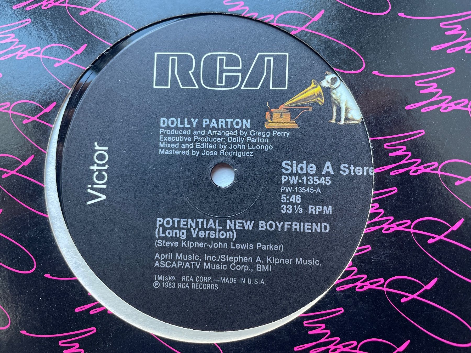 Schallplatten: Dolly Parton - Potential New Boyfriend - 12" Maxi, 1983 – Gebraucht aus Zürich von Andy_t71 1