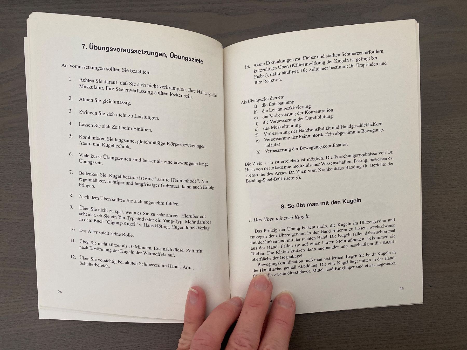 Libri: Buch "Qigong-Kugeln" inkl. Kugeln – Usato da Reichenburg venduto da Noxima 4