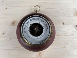 schöner alter runder Lufft Barometer