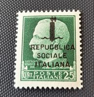 Italien Sozialrepublik 1944 briefmarke