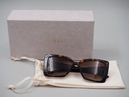 JIMMY CHOO Sonnenbrille mit Strass (19432)