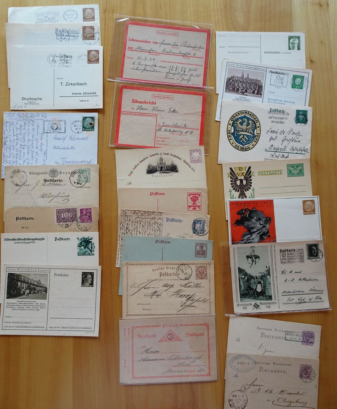 Cartoline postali: Postkarten ganze Welt – Usato da Feldbrunnen venduto da MarcusSO 7
