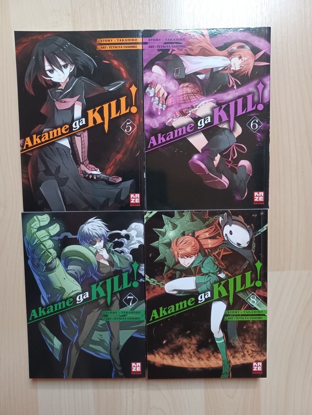Comics: Akame ga Kill 1-8,11,12  Akame ga Kill Zero 4,5 – Gebraucht aus Wichtrach von  3