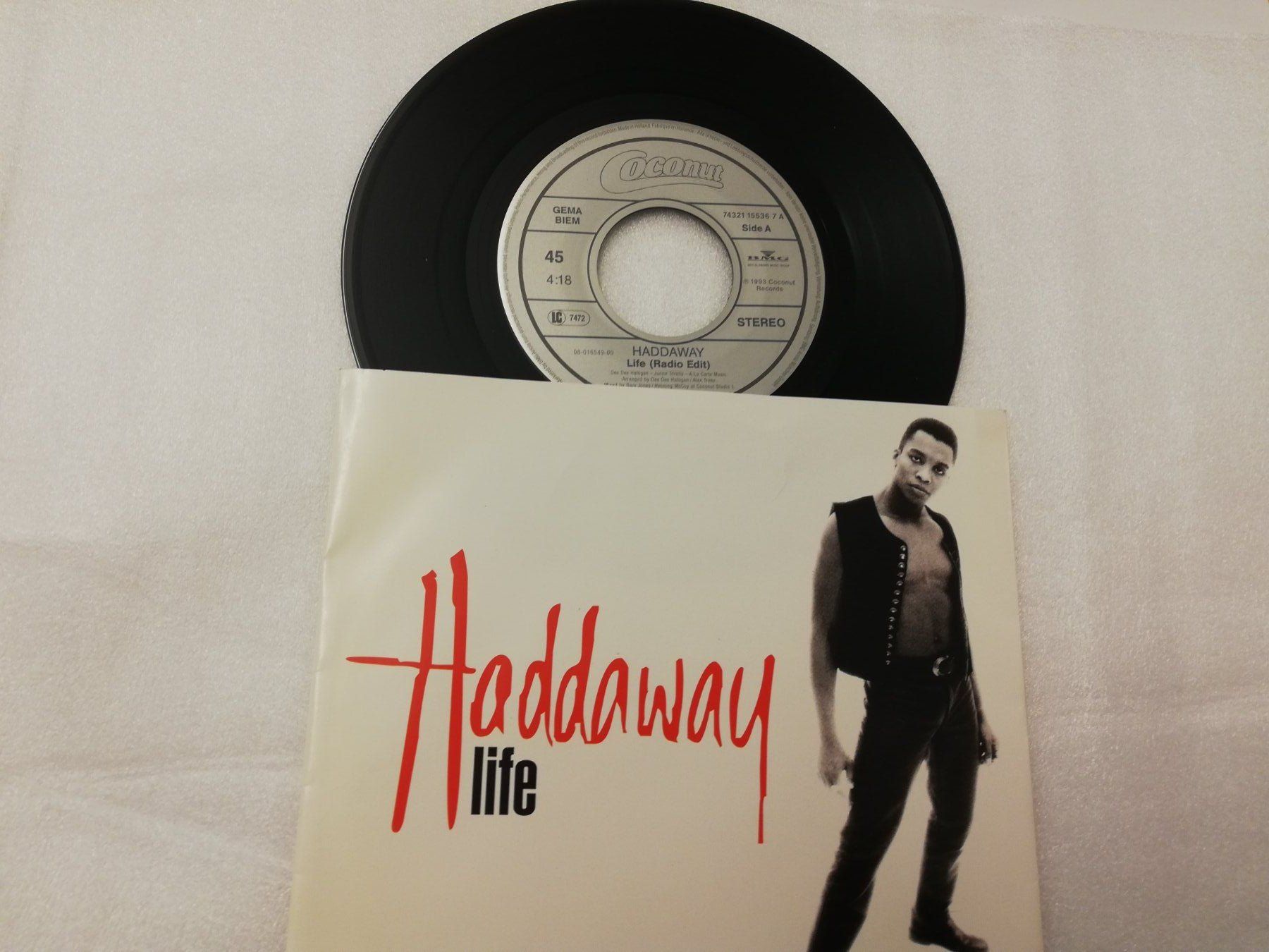 Schallplatten: HADDAWAY - LIFE (SINGLE 7") – Gebraucht aus Bern von Vinylsound.ch 2