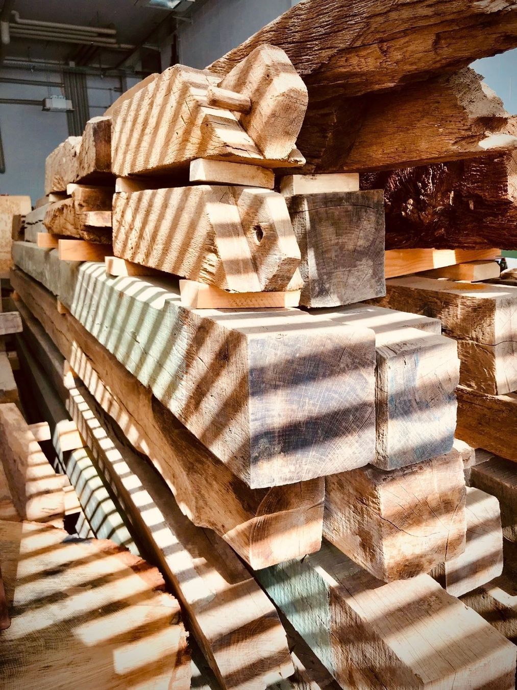 Articoli in legno: Eichenbalken / Massivholz / historisch / Balken / Eiche – Usato da Meggen venduto da deanstreet 1