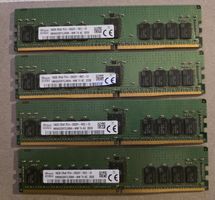 4x 16GB SK Hynix DDR4 RAM 2933Y ECC gebraucht