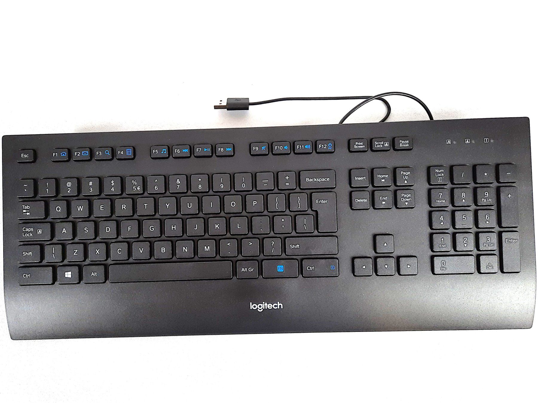 Logitech Tastiere: LOGITECH K280e Tastatur – Nuovo (secondo la descrizione) da Beinwil am See venduto da Restwert_Beinwil 1