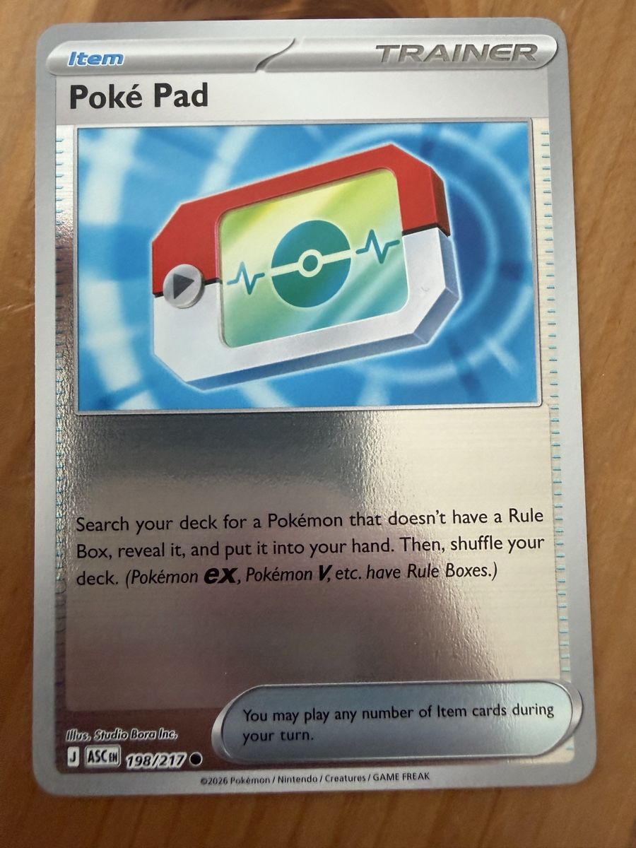 Pokémon Carte collezionabili: Poké Pad (ASC198) – Nuovo (secondo la descrizione) da Vevey venduto da Matx