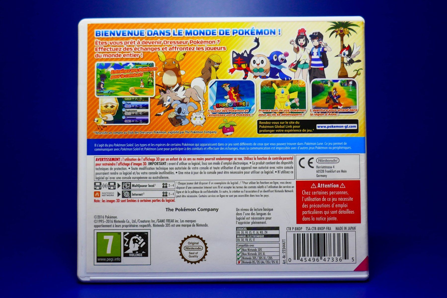 Nintendo Giochi: Pokémon Soleil - Nintendo 3DS – Usato da Vuarrens venduto da Espace-Retro 3