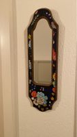 Dekorativer Wandspiegel mit Blumenmuster im Vintage-Stil