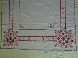 Tischdecke - Kreuzstich - Vintage