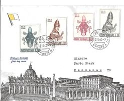 Vatikan, FDC 1963, Papst Paul VI