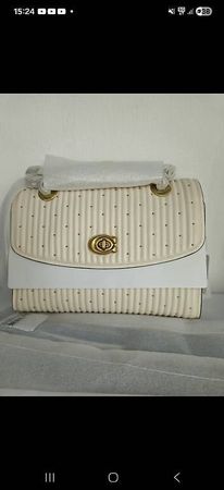 Sac Coach Parker beige neuf  authentique  état impeccable